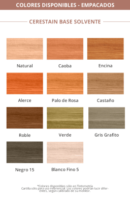 Cerestain Protector Madera 1 gl