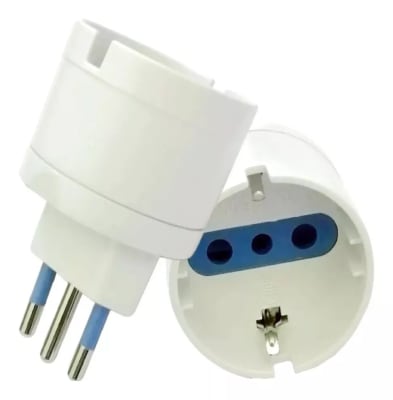 Adaptador Schuko 10A 2200W