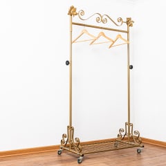 PERCHERO DESMONTABLE FORJADO REG ALTURA DORADO