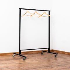 PERCHERO DESMONTABLE 100X150 NEGRO