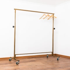 PERCHERO DESMONTABLE REGULABLE SIMPLE DORADO