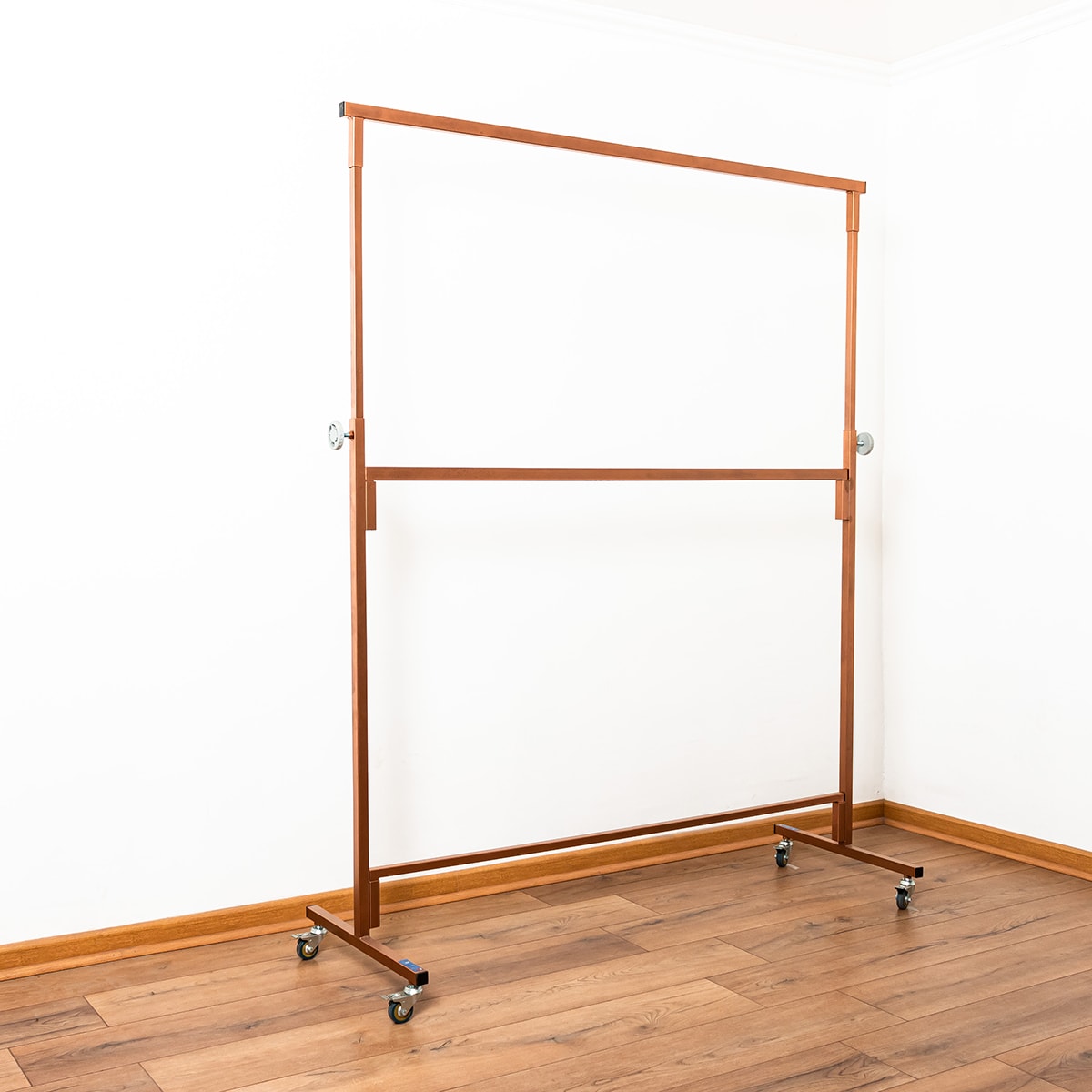 PERCHERO DESMONTABLE DOBLE BARRA COBRE1