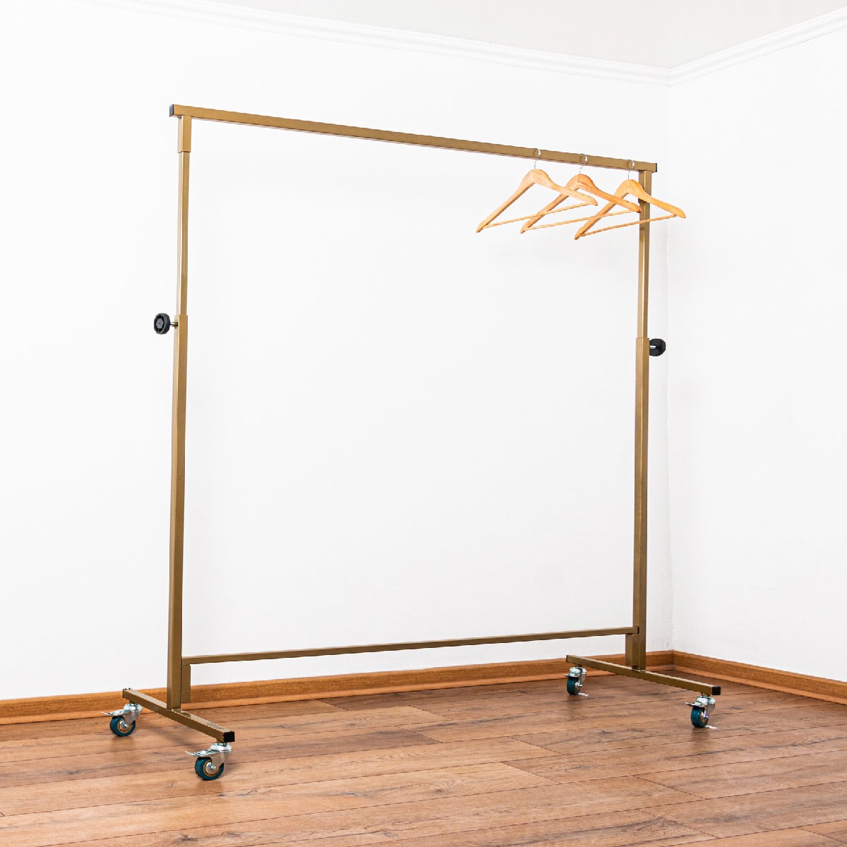 PERCHERO DESMONTABLE REGULABLE SIMPLE DORADO1