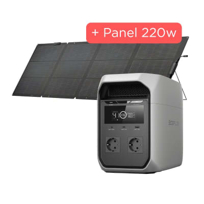 Ecoflow Delta 3 Classic + Panel 220W