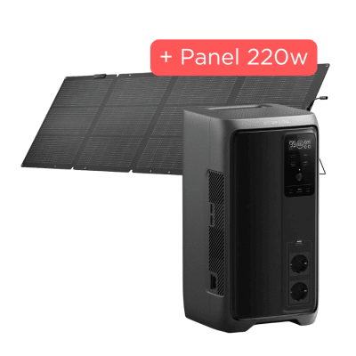 Ecoflow Delta 3 2000 AIR + Panel 220W