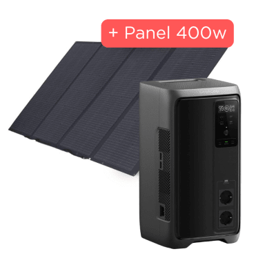Ecoflow Delta 3 2000 AIR + Panel 400W