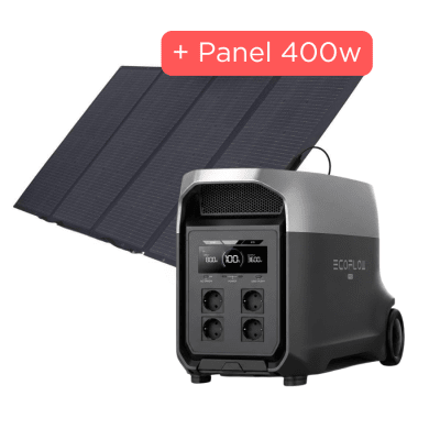 Ecoflow Delta 3 Ultra + Panel 400W