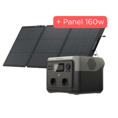 River 2 Max + Panel Solar 160W