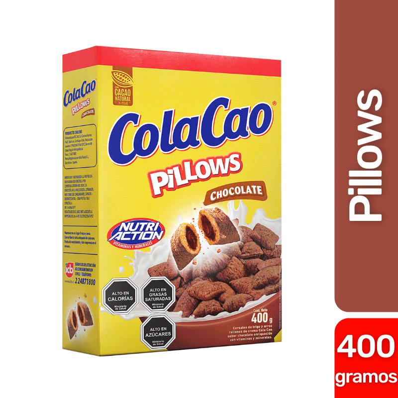 Cereales Pillows Chocolate 400gr Caja Economix.cl