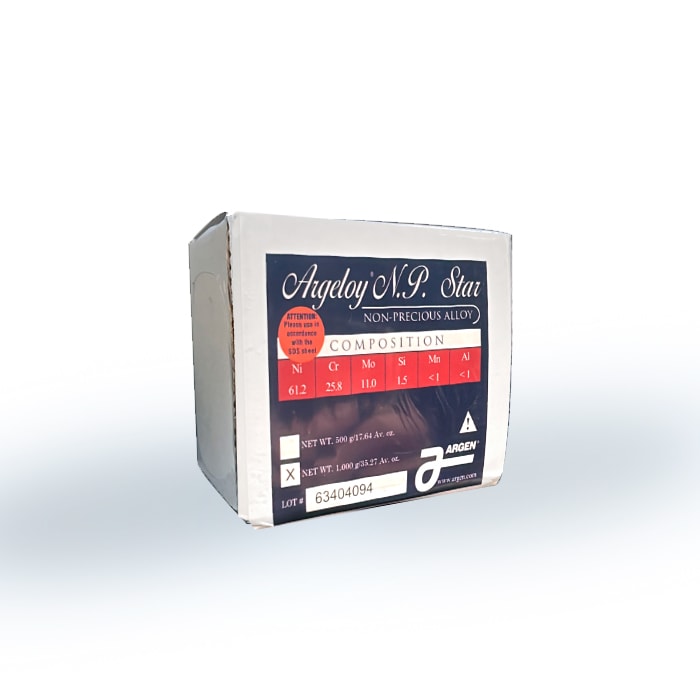 METAL ARGELOY NP STAR NI-CR (WORLDSTAR) CAJA 1 KG - ARGEN1