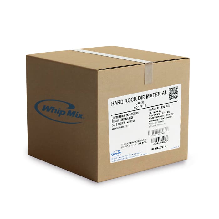 YESO HARD ROCK VERDE TIPO V CAJA 15 KG - WHIP MIX1