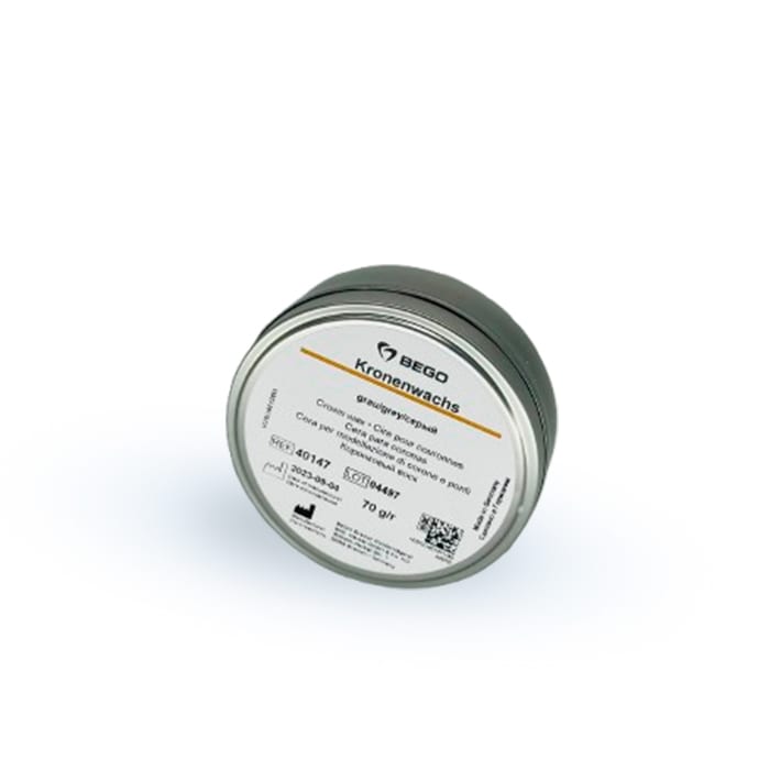 CERA PARA CORONA COLOR GRIS 70 G - BEGO1