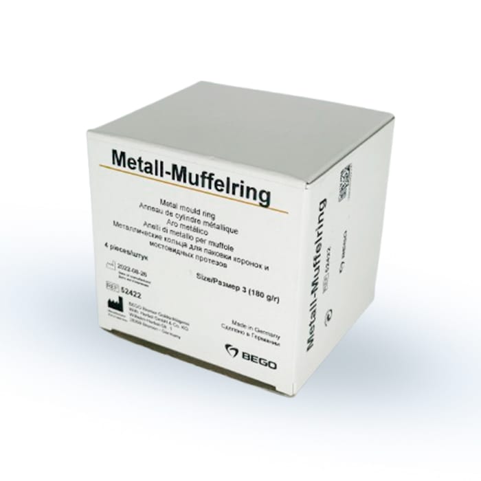 AROS METÁLICOS PARA COLADO TAMAÑO 3 - BEGO1