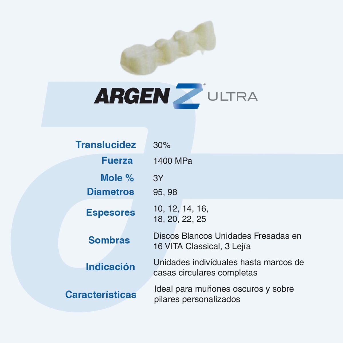 DISCO ARGENZ ULTRA 98X20S - ARGEN3