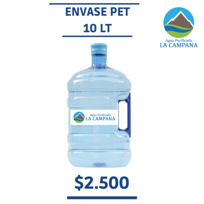 ENVASE PET 10 LT