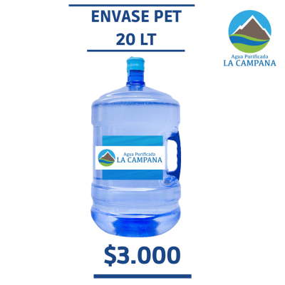 ENVASE PET 20 LT