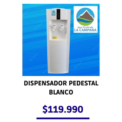 DISPENSADOR PEDESTAL VENTILADOR BLANCO LB-16