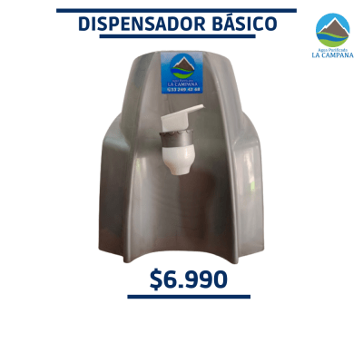 DISPENSADOR BÁSICO GRIS
