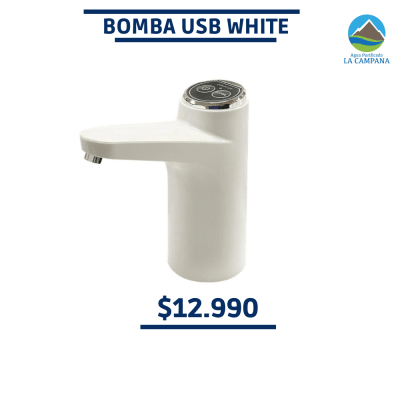 BOMBA USB PREMIUM WHITE