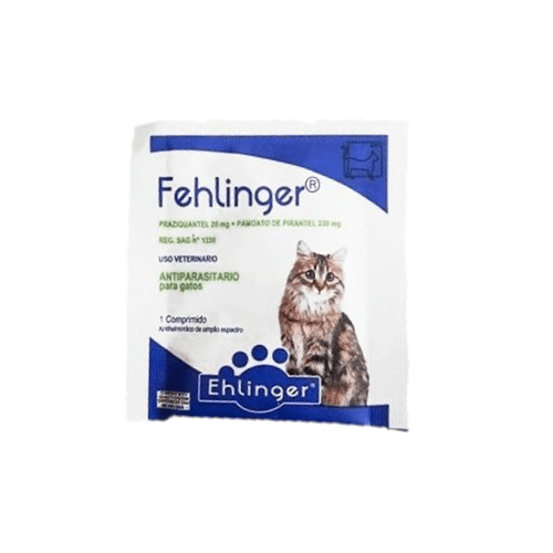 FEHLINGER ANTIPARASITARIO INTERNO PARA GATOS1