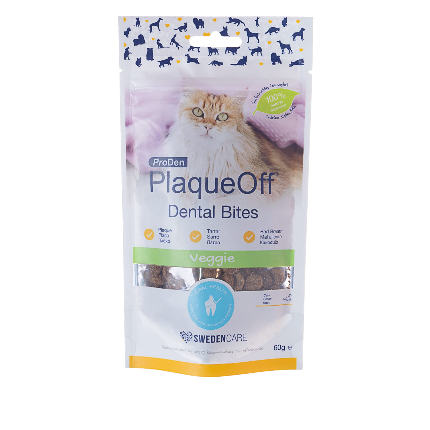 PRODEN PLAQUEOFF SNACK DENTAL GATO1