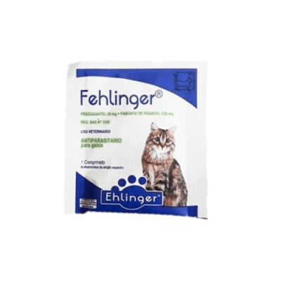 FEHLINGER ANTIPARASITARIO INTERNO PARA GATOS