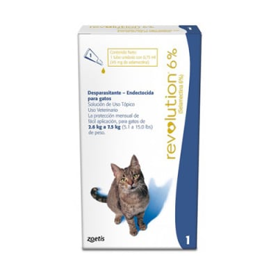 REVOLUTION 6% PIPETA PARA GATOS