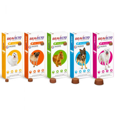 BRAVECTO COMPRIMIDO PARA PERROS