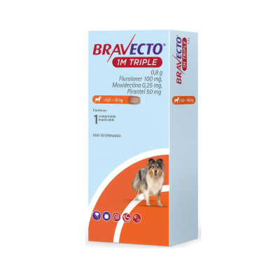 BRAVECTO 1M TRIPLE 5 A 10 KG