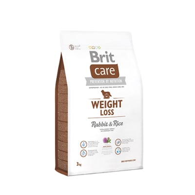 BRIT CARE WEIGHT LOSS RABBIT & RICE 3 KG