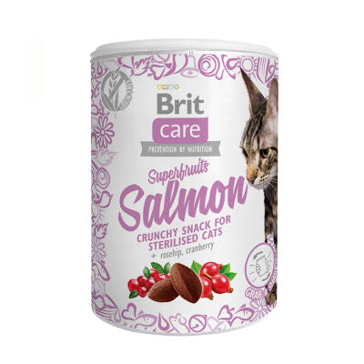 BRIT CARE SNACK SUPERFRUIT SALMON