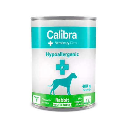 CALIBRA LATA PERRO HIPOALERGENICA INSECTO Y CONEJO