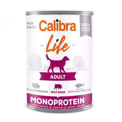 CALIBRA LATA PERRO MONOPROTEIN JABALI Y ARANDANOS