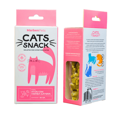 CAT SNACK ATÚN CON CATNIP