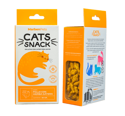 CAT SNACK POLLO CON CATNIP