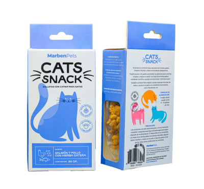 CAT SNACK SALMÓN Y POLLO CON CATNIP
