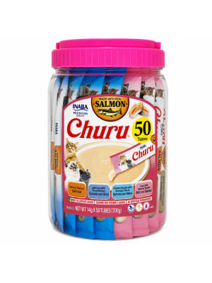 CHURU FRASCO GATO VARIEDADES SALMON 50 UNIDADES
