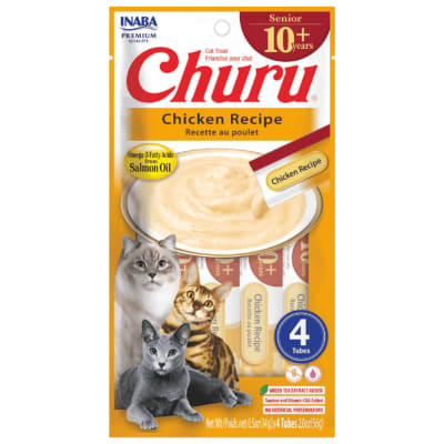 CHURU SENIOR GATO 10+ POLLO