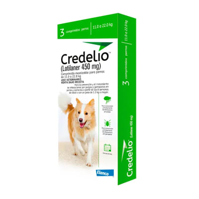 CREDELIO 11-22 KG 3 COMPRIMIDOS