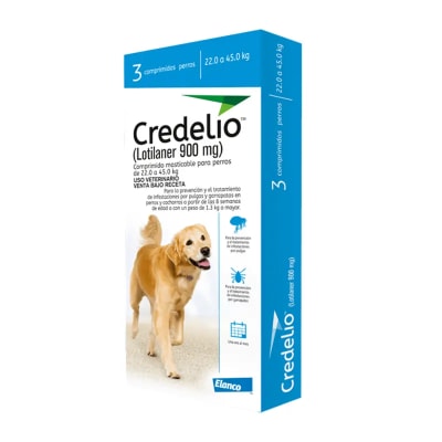 CREDELIO 22-45 KG 3 COMPRIMIDOS