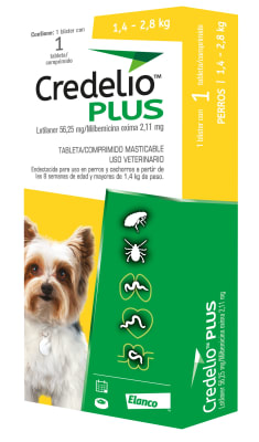 CREDELIO PLUS 1.4-2.8 KG 1 COMPRIMIDO