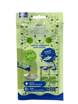 SNACK CREMOSO CON CATNIP SABOR ATUN (VENCE 10/09/2026)