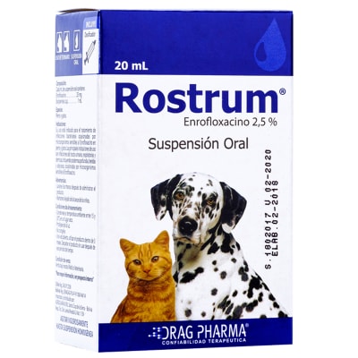ROSTRUM JARABE 2.5% (RETIRO EN TIENDA CON RECETA RETENIDA - DESPACHO SOLO CON RECETA SAG)