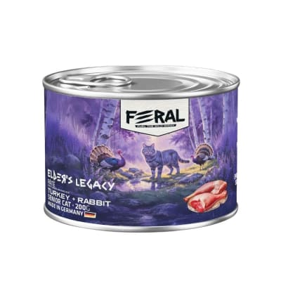 FERAL ALIMENTO HUMEDO SENIOR PAVO Y CONEJO GATO