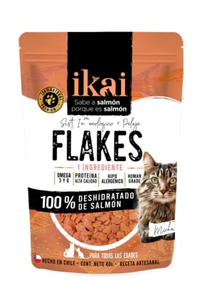 FLAKES DE SALMON PARA GATOS