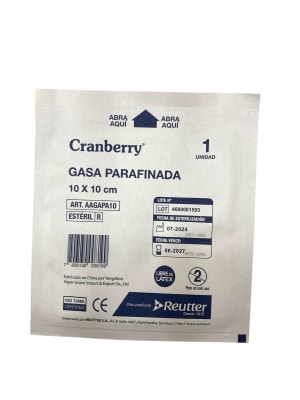 GASA PARAFINADA 10 CM