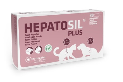 HEPATOSIL PLUS RAZAS PEQUEÑAS Y GATOS (VENCE 30/04/26)
