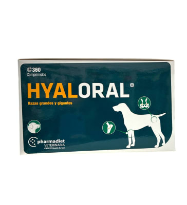 HYALORAL RAZAS GRANDES Y GIGANTES 360 COMPRIMIDOS