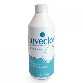 JABON DE CLORHEXIDINA INVECLOR 1 LT