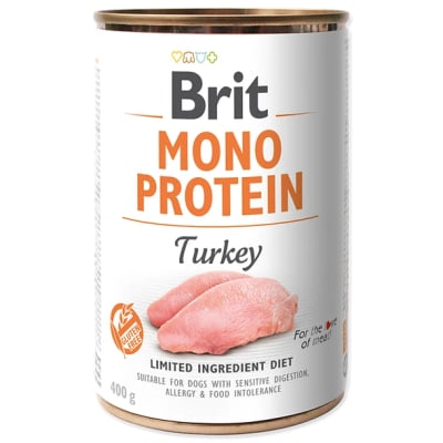 BRIT MONO PROTEIN PAVO LATA PERRO